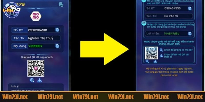 Một số các câu hỏi thường gặp khi nạp tiền WIN79