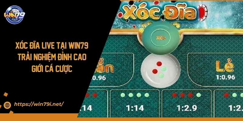 Xóc Đĩa Live tại Win79: Trải Nghiệm Đỉnh Cao Giới Cá Cược